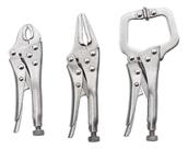 Kit Alicate Pressão 3 Peças Ferramenta Manutenção Titanium