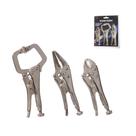 Kit Alicates Mini Western Pressão com 3 Peças