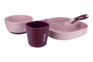 Kit alimentação 4 em 1 - rosa - clingo Kit alimentação 4 em 1 - rosa - clingo