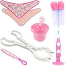 Kit Alimentação Bebê 5 Peças Menina Comtac Kids 1393