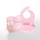 Kit alimentação bebe silicone sapinho 4 pcs baby style