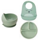 kit Alimentação em silicone Buba Verde