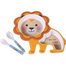 Kit Alimentação Funny 3 Peças Prato Garfo e Colher