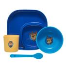 Kit Alimentação Infantil 4 Pçs Patrulha Canina Kouii Premium