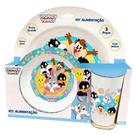 Kit Alimentação Looney Tunes 3 peças - Prato, Bowl e Copo BabyGo