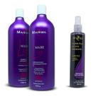 Kit Alisante Mairi Liss Matizadora Mairibel + Spray Fluído Para Escova Efeito Liso