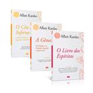 Kit Allan Kardec - 3 Livros: A Gênese, O Céu e o Inferno, O Livro dos Espíritos
