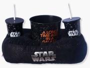Kit Almofada + Balde Pipoca + 2 Copos Star Wars Licenciado