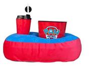 Kit Almofada + Balde Pipoca + Copo Infantil Patrulha Canina