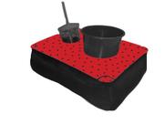 Kit Almofada C/ Porta Pipoca Balde + 1 Copo Estampas Divertidas