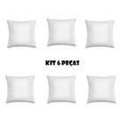 Kit Almofada De Decoração Sofa Sala Com Fibra de bambu Virgem 45x45cm