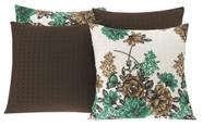 Kit Almofada Decor 45X45cm 4 peças texturizado com enchimento Estampa 01 Kit Almofada Decor 45X45cm 4 peças texturizado com enchimento Estampa 01