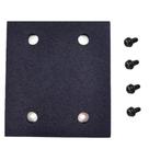 Kit Almofada e Parafusos P/ Lixadeira Makita M9200g, Mt920, Mbo450, Mbo451 e Mbo452 Original