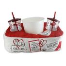 Kit Almofada Pipoca Eu Amo Seu Abraços. 12,5x30,5x44 Kit Almofada Pipoca Eu Amo Seu Abraços. 12,5x30,5x44
