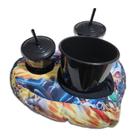 Kit Almofada Porta Pipoca Balde Copos Coração Pokémon Cód. 1592