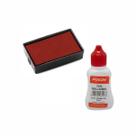 Kit Almofada + Tinta Para Carimbo Automatico Autoentintado