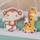 Kit Almofadas Decorativas Infantil Bichinhos Safari Kit Almofadas Decorativas Infantil Bichinhos Safari