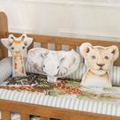 Kit Almofadas Decorativas Infantil Safari Max 3 Peças
