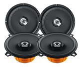 Kit Alto Falando Coaxial Hertz Dcx 130.3 + Dcx 165.3 6 Pol