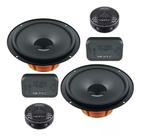 Kit Alto Falante 2 Vias Hertz Dsk 165.3 160w 4 Ohms 6 Polegadas Cor Preto