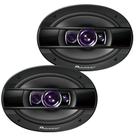 Kit Alto Falante 6X9 69 Pioneer 800W Quadriaxial Ts-6960