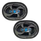 Kit Alto Falante 6x9 Polegada Maritimo Nautico 200w Black