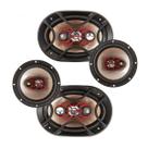 Kit Alto Falante Bravox Facil 6 Triaxial + 6X9 Quadriaxial T Kit Alto Falante Bravox Facil 6 Triaxial + 6X9 Quadriaxial T