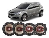 Kit Alto Falante Bravox Original Gm Agile 200w 6 E 5 Porta