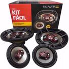 Kit Alto Falante Bravox Triaxial