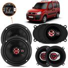 Kit Alto Falante Foxer Doblo Completo 6 Peças 360W - KF.043