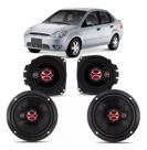 Kit Alto Falante Foxer Fiesta G3 6 E 4 Pol 240W - KF.071 Kit Alto Falante Foxer Fiesta G3 6 E 4 Pol 240W - KF.071