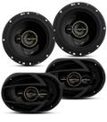 Kit Alto Falante Hurricane Aurum 6"+ 6x9" Polegadas 380W RMS