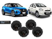 Kit Alto Falante Jbl Nissan Kicks March 220wrms + Rádio Bt
