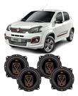 Kit Alto Falante Jbl Original Triaxial 5' Fiat Uno 320wrms
