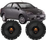 Kit Alto Falante Original Jbl Dianteiro Etios Sedan 100wrms
