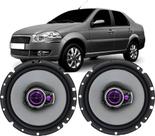Kit Alto Falante Pioneer Dianteira Porta Fiat Siena 100w