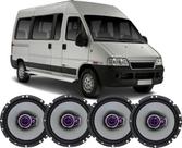 Kit Alto Falante Pioneer Original Fiat Ducato 6pol 200w 4 P