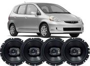 Kit Alto Falante Pioneer Original Honda Fit 6pol 240wrms 4p Kit Alto Falante Pioneer Original Honda Fit 6pol 240wrms 4p