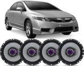 Kit Alto Falante Pioneer Original Honda New Civic 6pol 200w
