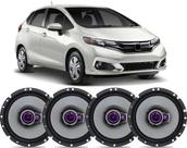Kit Alto Falante Pioneer Original Honda New Fit 6pol 200w Kit Alto Falante Pioneer Original Honda New Fit 6pol 200w