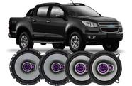 Kit Alto Falante Pioneer Original S10 6 E 5pol 200w 4 Porta