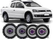 Kit Alto Falante Pioneer Original Saveiro 6 E 5pol 200w 4 P