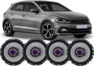 Kit Alto Falante Pioneer Original Vw Novo Polo 6pol 200w 4 P