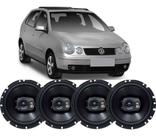 Kit Alto Falante Pioneer Original Vw Polo Hatch 6pol 240w 4p