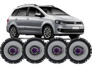 Kit Alto Falante Pioneer Original Vw Spacefox 6pol 200w 4 P