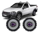 Kit Alto Falante Pioneer Porta Dianteira Fiat Strada 100w