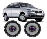 Kit Alto Falante Pioneer Porta Dianteira Vw Polo Sedan 100w