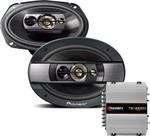 Kit Alto Falante Pioneer Ts-6990br + Modulo Taramps Ts 400.4