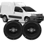 Kit Alto Falante Porta Dianteiro Leson 140wrms Par Fiorino Preto