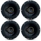 Kit Alto Falantes 2 Pares Hurricane 6 Polegadas A6 T 120w Rms 4ohms